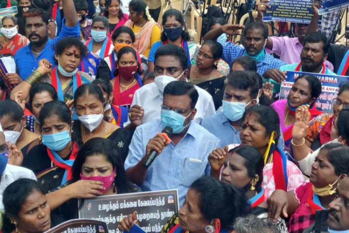 ThirumaManusmritiprotest